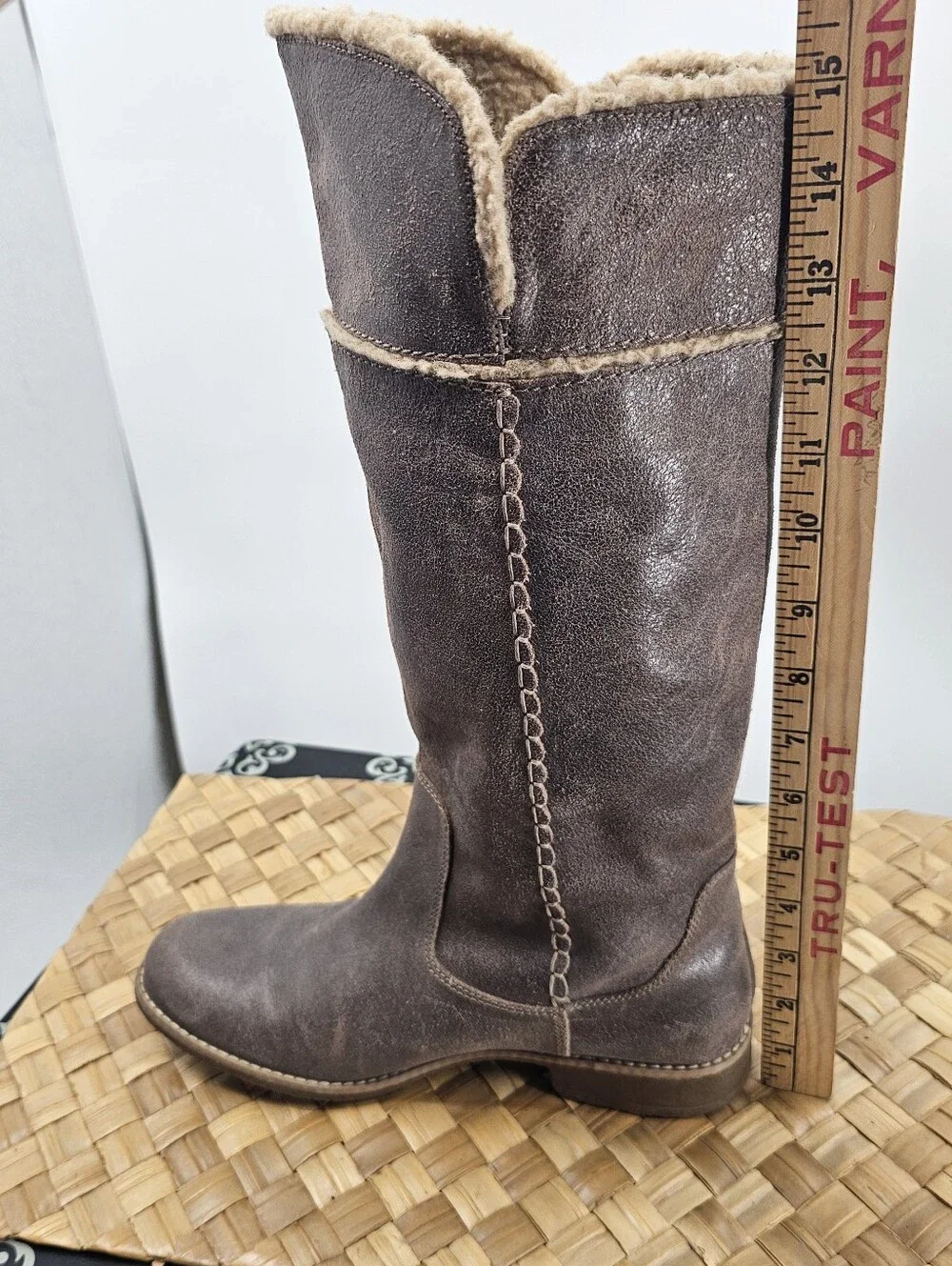 Timberland Brown Leather Tall Boot Size 9
